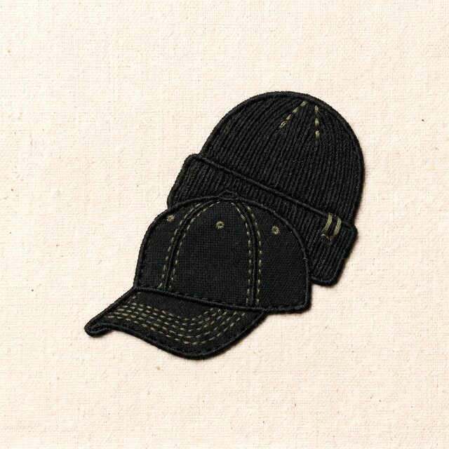 Black cap product image for headwear collection