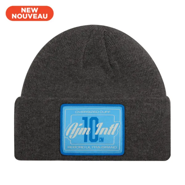 Acrylic Cuff Toque with Oversized 10cm Cuff