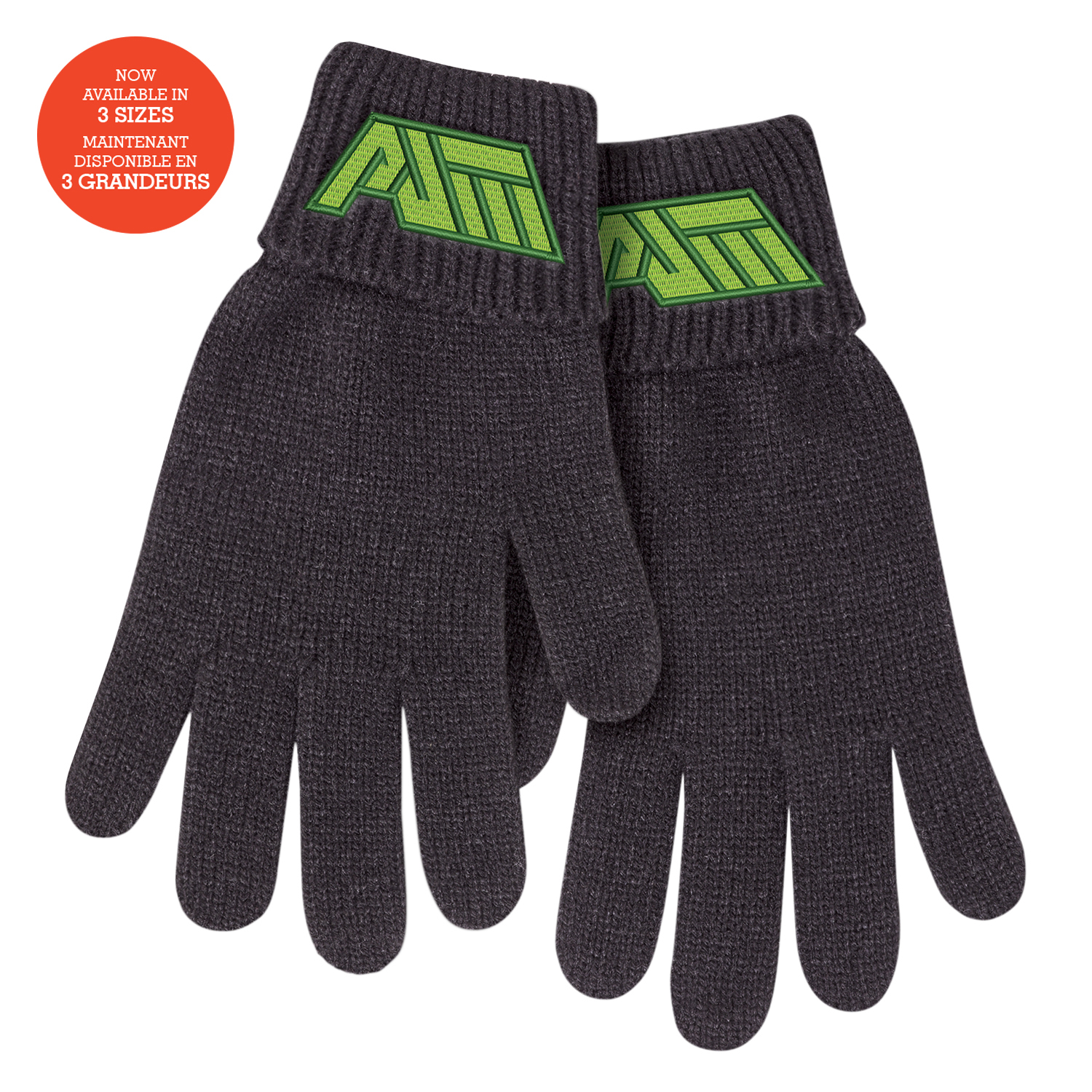 Acrylic Gloves with turned down cuffs Rib knit Acrylic Gloves With Turned Down Cuffs