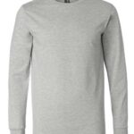 Heather CVC Long Sleeve Tee