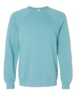 Unisex Sponge Fleece Raglan Crewneck Sweatshirt - Image 23