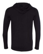 Unisex Softstyle® Lightweight Hooded Long Sleeve T-Shirt - Image 3