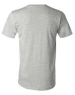 Unisex Heather CVC V-Neck Tee - Image 2