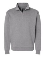 Unisex Fleece Quarter-Zip Pullover - Image 3