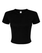 Women's Micro Rib Baby Tee - Image 3
