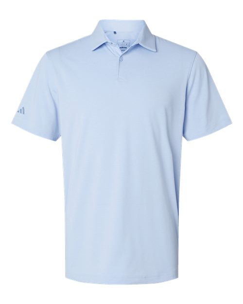 Men’s Blended Polo — Blue Dawn Melange (front) Men’s Blended Polo