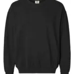 Unisex Garment Dyed Lightweight Fleece Crewneck Sweatshirt