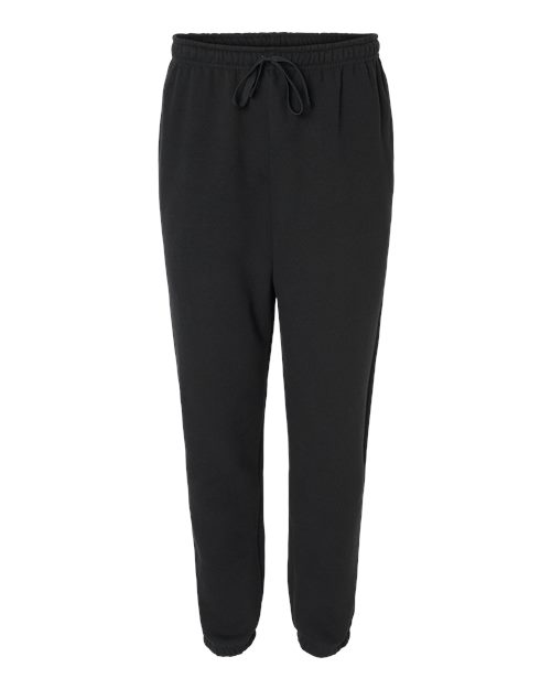 Unisex ReFlex Fleece Sweatpants — Black (front) Unisex ReFlex Fleece Sweatpants - Image 1