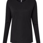 Women's Cotton Relaxed Long Sleeve T-Shirt