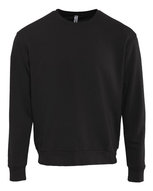 Unisex Santa Barbara Crewneck Sweatshirt — Black (front) Unisex Santa Barbara Crewneck Sweatshirt - Image 1