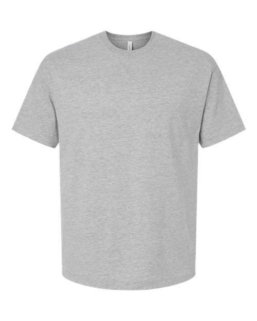 Unisex 6 oz. Heavyweight Tee — Athletic Heather (front) Unisex 6 Oz. Heavyweight Tee