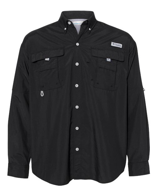 Men’s PFG Bahama™ II Shirt — Black (front) Men’s PFG Bahama™ II Shirt