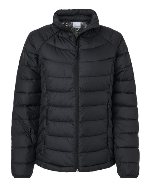 Women’s Powder Lite™ II Full Zip Jacket — Black (front) Women’s Powder Lite™ II Full Zip Jacket
