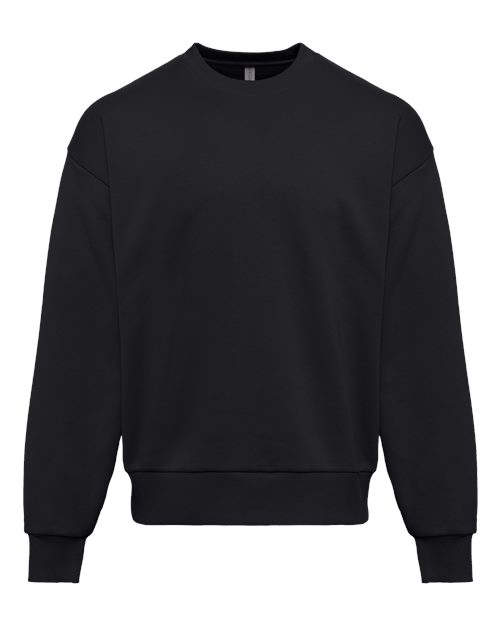 Unisex Heavyweight Crewneck Sweatshirt — Black (front) Unisex Heavyweight Crewneck Sweatshirt