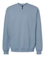 Unisex Softstyle® Midweight 1/4 Zip Sweatshirt - Image 19