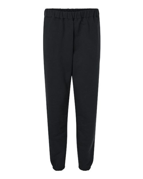 Unisex Softstyle® Midweight Pocket Sweatpants — Black (front) Unisex Softstyle® Midweight Pocket Sweatpants - Image 1