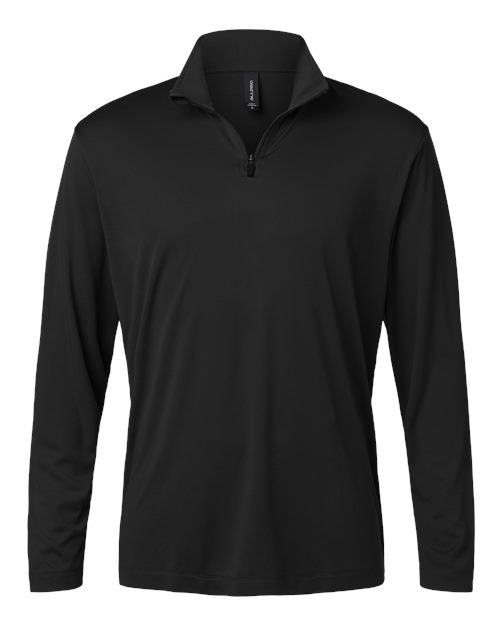 Men’s Pro-Lock Performance Quarter-Zip Pullover — Black (front) Men’s Pro Lock Performance Quarter Zip Pullover