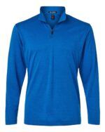 Men's Pro-Lock Performance Mélange Quarter-Zip Pullover - Image 7