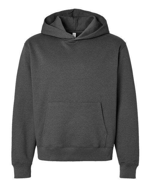 Unisex 10 oz. Heavyweight Hoodie Sweatshirt — Asphalt (front) Unisex 10 Oz. Heavyweight Hoodie Sweatshirt