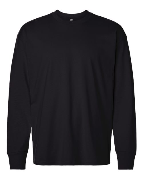 Unisex Heavyweight Long Sleeve T-Shirt — Black (front) Unisex Heavyweight Long Sleeve T-Shirt - Image 1