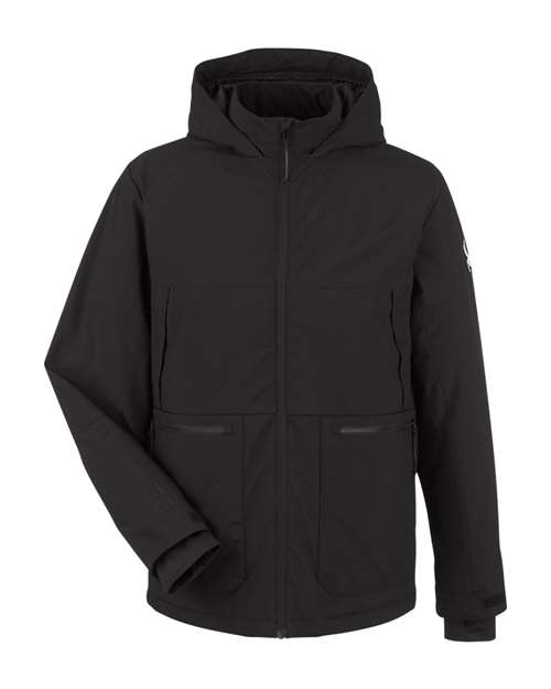 Men’s Convert Insulated Jacket — Black (front) Men’s Convert Insulated Jacket