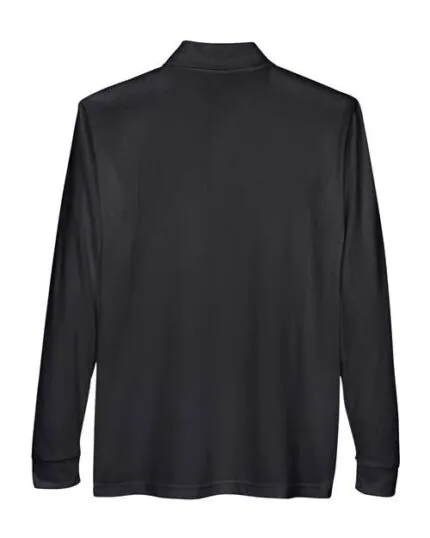 Men’s Pinnacle Performance Long Sleeve Piqué Polo With Pocket