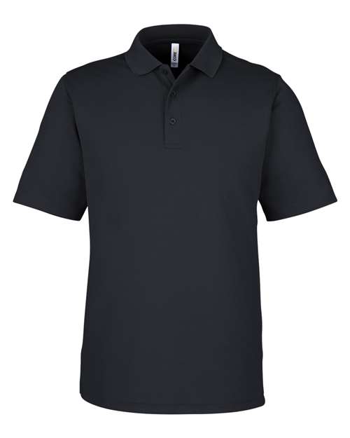 Men’s Market Snag Protect Mesh Polo — Black (front) Men’s Market Snag Protect Mesh Polo