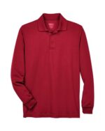 Men's Pinnacle Performance Long Sleeve Piqué Polo - Image 13
