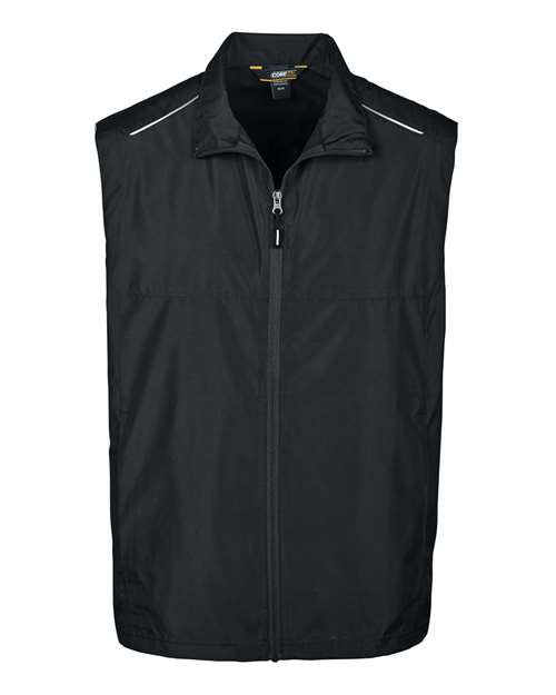 Men’s Techno Lite Unlined Vest — Black (front) Men’s Techno Lite Unlined Vest