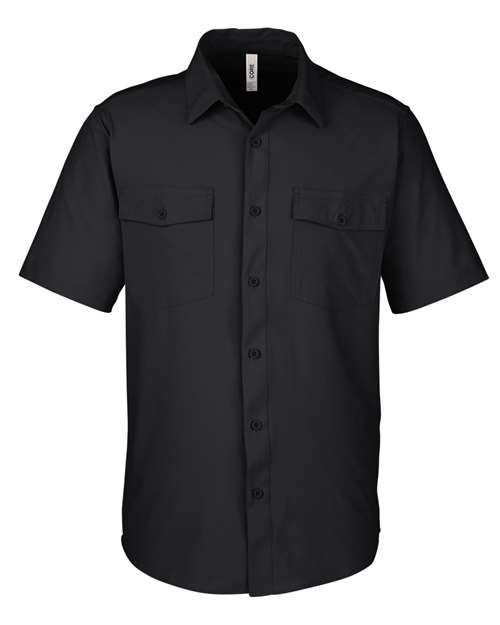 Men’s Ultra UVP® Marina Shirt — Black (front) Men's Ultra UVP® Marina Shirt - Image 1