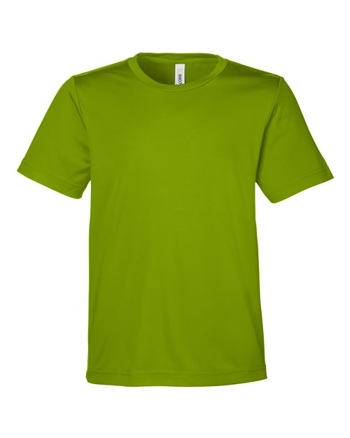 Youth Capital Performance T-Shirt — Acid Green (front) Youth Capital Performance T-Shirt - Image 1