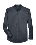 Men's Operate Twill Dress Shirt - Image 3