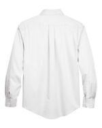 Men's Crown Collection® Solid Stretch Twill Woven Dress Shirt - Image 8
