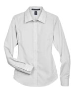 Women's Crown Collection® Gingham Check Woven Dress Shirt - Image 9