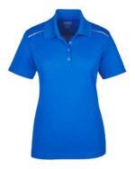Women's Radiant Performance Piqué Polo with Reflective Piping - Image 5