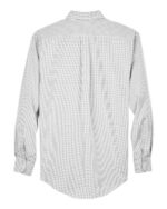 Men's Crown Collection® Gingham Check Woven Dress Shirt - Image 8