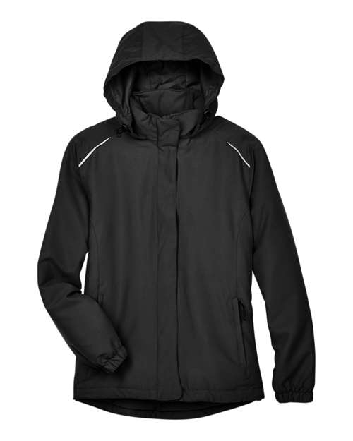 Women’s Brisk Insulated Jacket — Black (front) Women's Brisk Insulated Jacket - Image 1