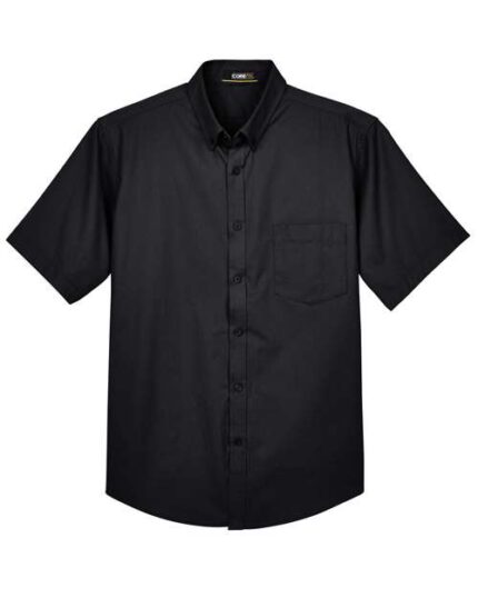 Men’s Optimum Short Sleeve Twill Dress Shirt