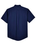 Men's Optimum Short Sleeve Twill Dress Shirt - Image 6