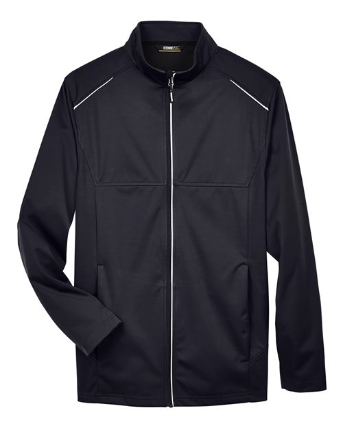 Men’s Techno Lite Three-Layer Knit Tech-Shell — Black (front) Men’s Techno Lite Three Layer Knit Tech Shell