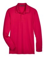 Men's CrownLux Performance® Plaited Long Sleeve Polo - Image 5