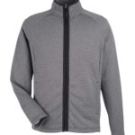 Men's Venture Heathered Stripe Full-Zip Jacket
