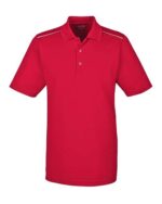 Men's Radiant Performance Piqué Polo with Reflective Piping - Image 3