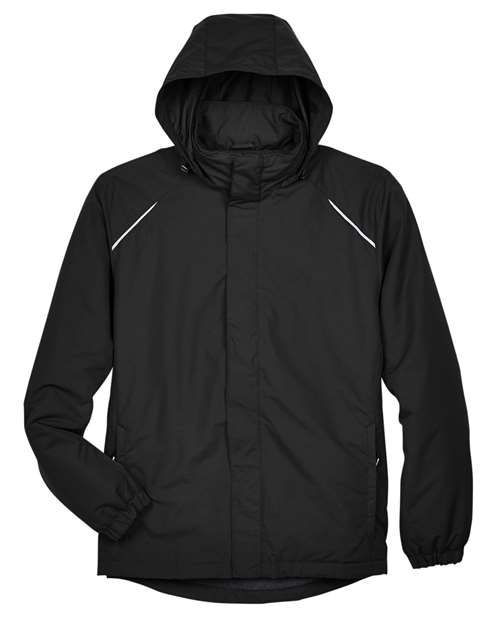 Men’s Profile Fleece-Lined All-Season Jacket — Black (front) Men’s Profile Fleece Lined All Season Jacket