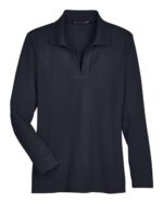 Women's CrownLux Performance® Plaited Long Sleeve Polo