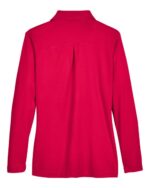 Women's CrownLux Performance® Plaited Long Sleeve Polo - Image 6