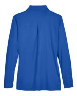Women's CrownLux Performance® Plaited Long Sleeve Polo - Image 8