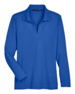 Women's CrownLux Performance® Plaited Long Sleeve Polo - Image 7