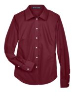 Women's Crown Collection® Broadcloth Woven Dress Shirt - Image 3