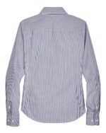 Women's Crown Collection® Banker Stripe Woven Dress Shirt - Image 4